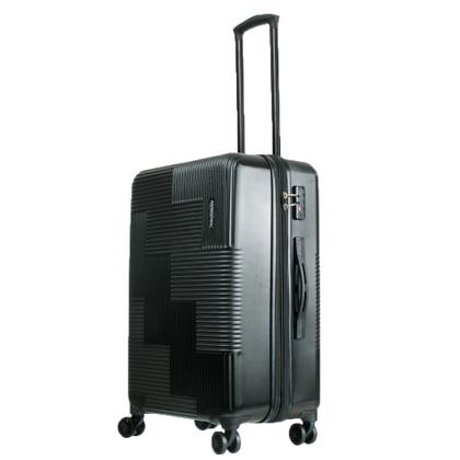 Imagem de Mala de Viagem Media Abs Expansível American Tourister By Samsonite Cuiabá Cadeado Tsa Preto