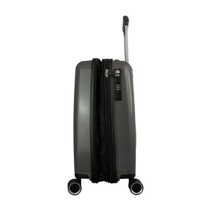 Imagem de Mala de Viagem Pequena Polipropileno Exp Rodas Duplas 360 Cad TSA Entrada USB - SWISSLAND - YS21278P