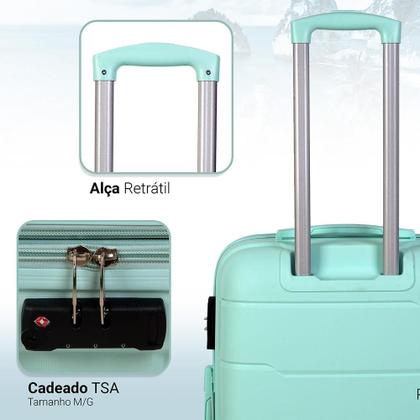 Imagem de Mala G Bali Com Expansor, 4 Rodas 360o E Cadeado Isibrás