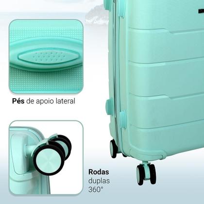 Imagem de Mala G Bali Com Expansor, 4 Rodas 360o E Cadeado Isibrás