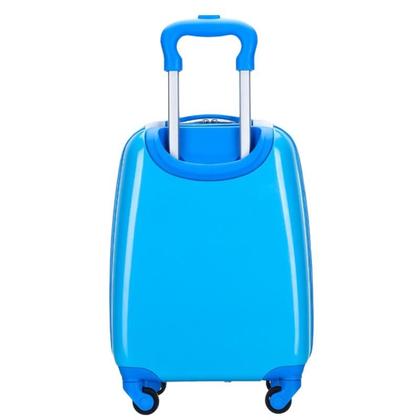 Imagem de Mala Infantil ABS 47x29x20cm - Ideal para Escola e Viagem, Leve e com Rodinhas 360