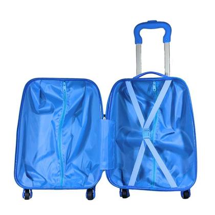 Imagem de Mala Infantil de Bordo e Escolar 47x29x20cm - ABS Leve, Resistente e com Rodinhas 360