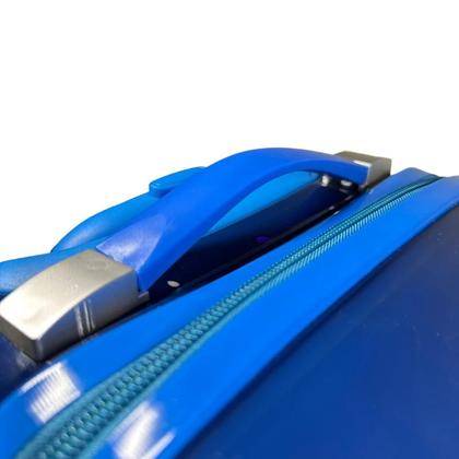 Imagem de Mala Infantil de Bordo e Escolar 47x29x20cm - ABS Leve, Resistente e com Rodinhas 360