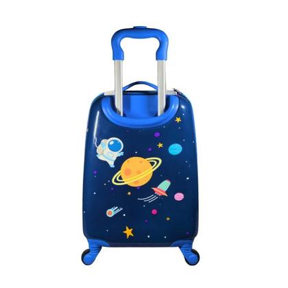 Imagem de Mala Infantil de Bordo e Escolar 47x29x20cm - ABS Leve, Resistente e com Rodinhas 360