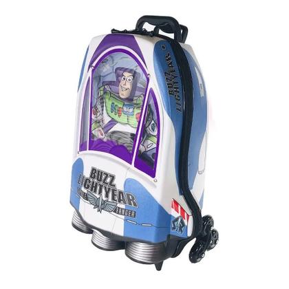 Imagem de Mala Infantil MaxToy Buzz Lightyear Nave Azul