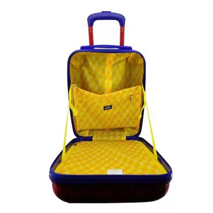 Imagem de Mala infantil p 360 super mario - azul