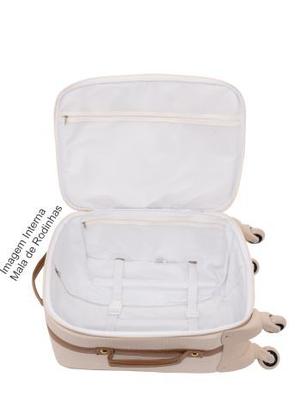 Imagem de Mala Maternidade com Rodinhas Lequiqui Viena - Caramelo