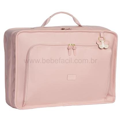 Imagem de Mala Maternidade Vintage Borboleta Rosa Masterbag Baby
