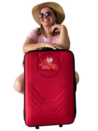 Imagem de Mala Média 23kg Anac Rodinhas Resistente Village Viagem Rígida