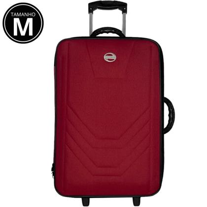 Imagem de Mala Média de Viagem ANAC 23kg Resistente com 2 alças e 2 rodinhas Village