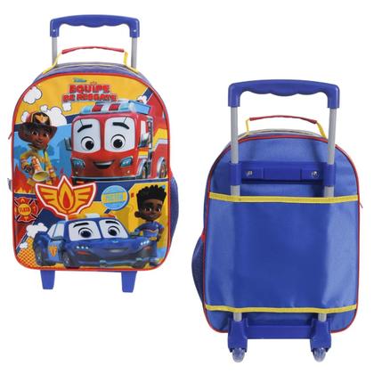 Imagem de Mala Mochila com Rodinhas e Estojo Infantil 