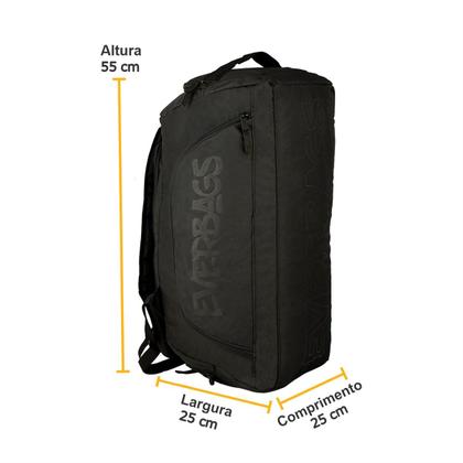 Imagem de Mala Mochila Viagem Bordo Camping Passeio Treino Academia Esportiva Antifurto Espaçosa Grande