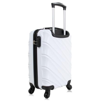 Imagem de Mala pequena de bordo Havana 4 Rodas Swiss Move Branca