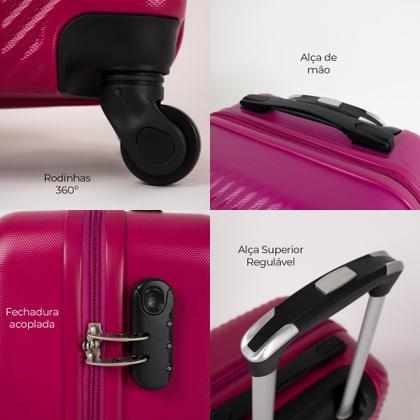 Imagem de Mala pequena de bordo Zug Swiss Move Pink