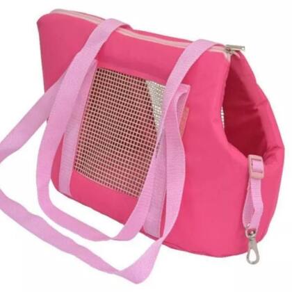 Imagem de Mala Pet Passeio Bolsa Transporte Macia Para Cachorro Gato