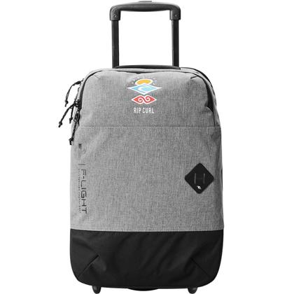 Imagem de Mala Rip Curl Viagem com Rodinhas F-Light Cabin 35L Icons Grey Marle Importada