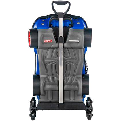 Imagem de Mala Spider Man Carrinho Mochila Relevo 3D Rodinha - Maxtoy