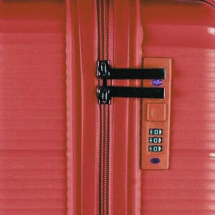 Imagem de Mala Viagem Bordo Ultra Resistente 10kg Polipropileno Design Durável Leve