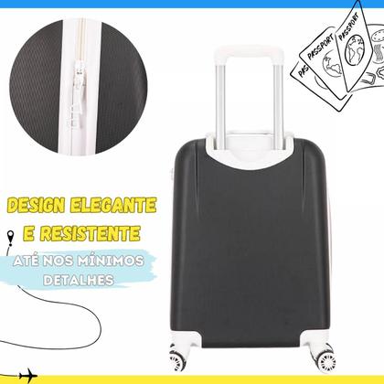 Imagem de Mala Viagem De Bordo Pequena Novas Medidas Anac 55x35x25