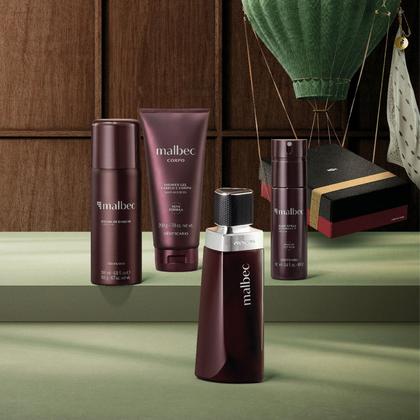 Malbec Kit Presente Premium (5 Itens) O Boticário - O Boticario
