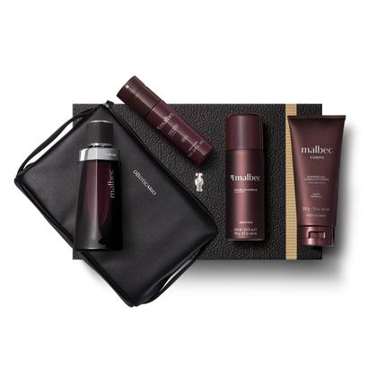 Malbec Kit Presente Premium (5 Itens) O Boticário - O Boticario