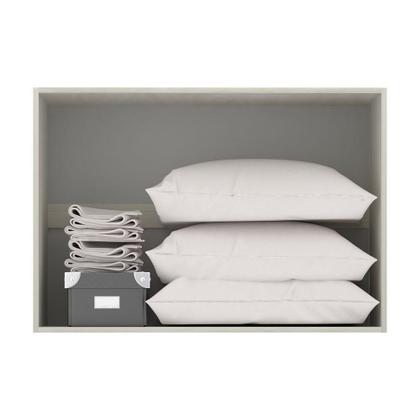 Imagem de Maleiro Ponte Solteiro 2 Portas 97 Cm Crema Com Kashmir