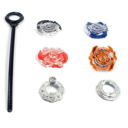 Imagem de Maleta 4 Em 2 Beyblade Metal Burst+ Lançador+ Grip+ Arena Td