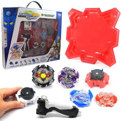 Maleta Beyblade Metal Burst + 2 Lançadores + Arena TD - Conjunto