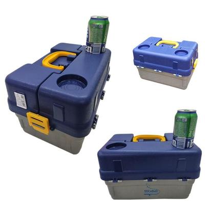Maleta Caixa Resistente para Guardar Ferramentas e Pesca - HI ESTOJOS Imagem de Maleta Caixa Resistente para Guardar Ferramentas e Pesca
