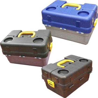Maleta Caixa Resistente para Guardar Ferramentas e Pesca - HI ESTOJOS Imagem de Maleta Caixa Resistente para Guardar Ferramentas e Pesca