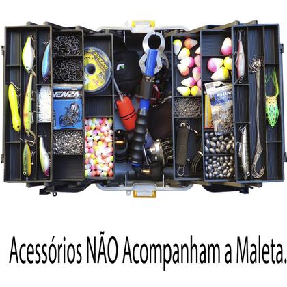 Maleta Caixa Resistente para Guardar Ferramentas e Pesca - HI ESTOJOS Imagem de Maleta Caixa Resistente para Guardar Ferramentas e Pesca
