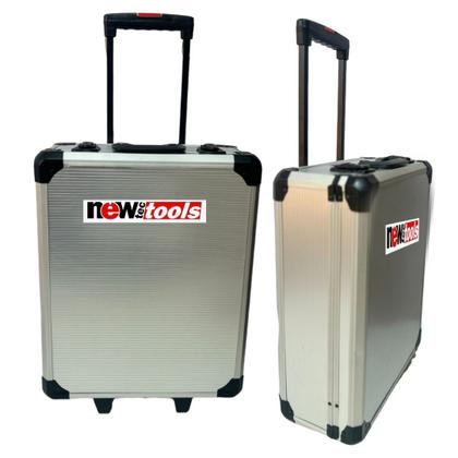 Maleta de Ferramentas Completa Jogo 186 Peças Com Rodas