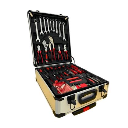 Maleta de Ferramentas Completa Jogo 186 Peças Com Rodas