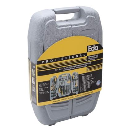 Imagem de Maleta de Ferramentas Dobrável Eda com 78 Peças 9GD