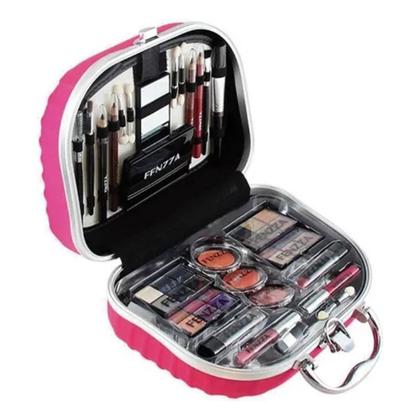 Imagem de Maleta De Maquiagem Completa Portátil Fenzza - Rosa