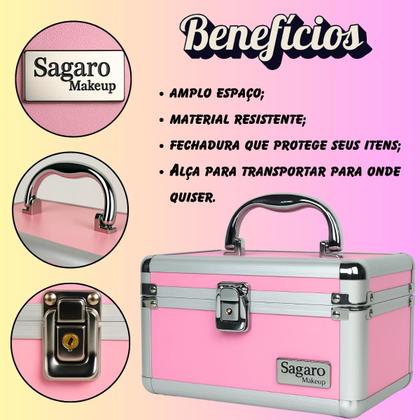 Imagem de Maleta De Maquiagem Completa Profissional ESPECIAL PRESENTE