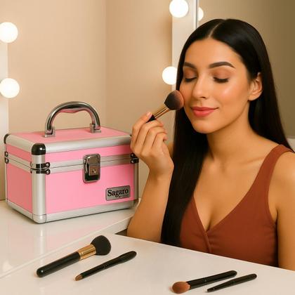 Imagem de Maleta De Maquiagem Completa Profissional ESPECIAL PRESENTE