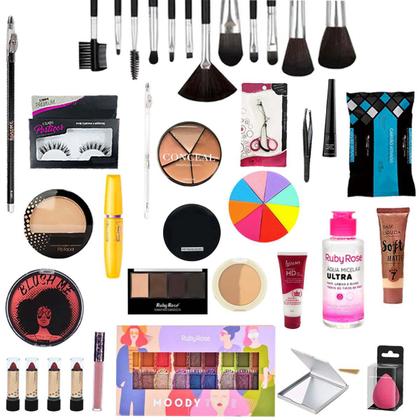 Imagem de Maleta De Maquiagem Completa Ruby Rose A Mais Completa