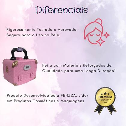 Imagem de Maleta de Maquiagem dos Sonhos Sombra Batom Brilho Menina Infantil Teen Presente