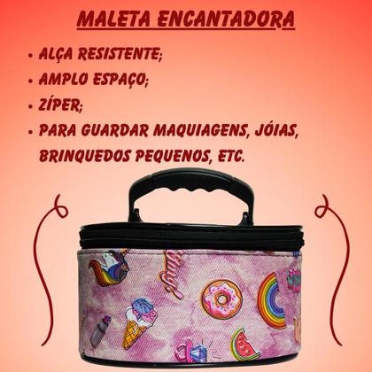 Imagem de Maleta De Maquiagem Kit Completo Infantil Para Presente