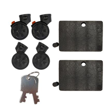 Imagem de Maleta De Maquiagem Profissional Com Rodinhas 4 Andares