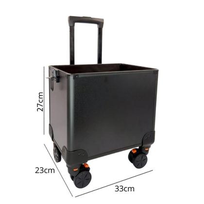 Imagem de Maleta De Maquiagem Profissional Com Rodinhas 4 Andares