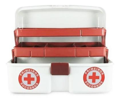 Imagem de Maleta de Primeiros Socorros c/ 2 Bandejas MPS Arqplast