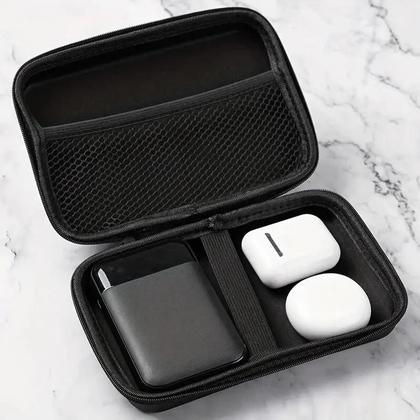 Imagem de Maleta de Viagem para Mini Console Retro Portátil com Proteção para Cabo e Earpods