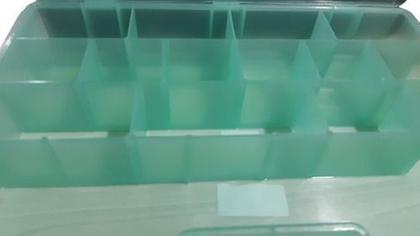 Imagem de Maleta Divisória Minhas Coisas Flat Box 16 Espaços Com Alça