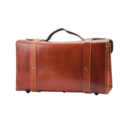 Imagem de Maleta Ferramentas Couro 36x20x14cm M002 Braço Forte