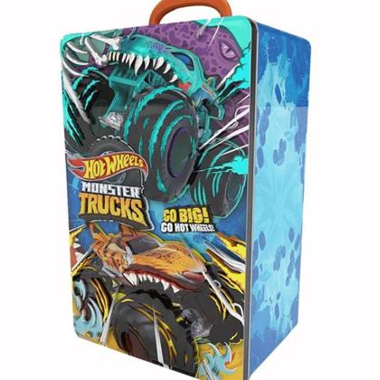 Maleta HotWheels Carrinho Colecionável Monster Truck F01414 - Fun
