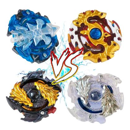 Maleta Kit 8 Beyblade Storm Gyro Completo Lançadores Grip - Klizz