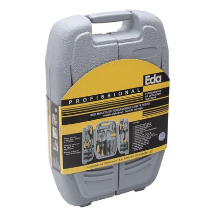 Imagem de Maleta Kit De Ferramentas Com Eda 9gd 78 Peças Completa