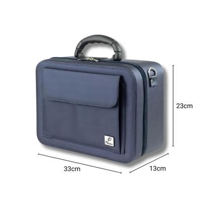 Imagem de Maleta Médica Profissional Azul Com Alça e Divisória C136 Panton